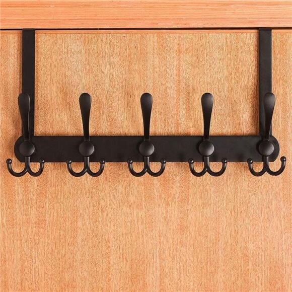 Over The Door Hooks,Coat Rack for Hanging Clothes Hat Towel - Picture 6 of 7
